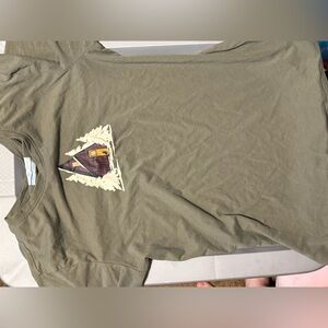 Columbia Forest Green Cabin Graphic Tee